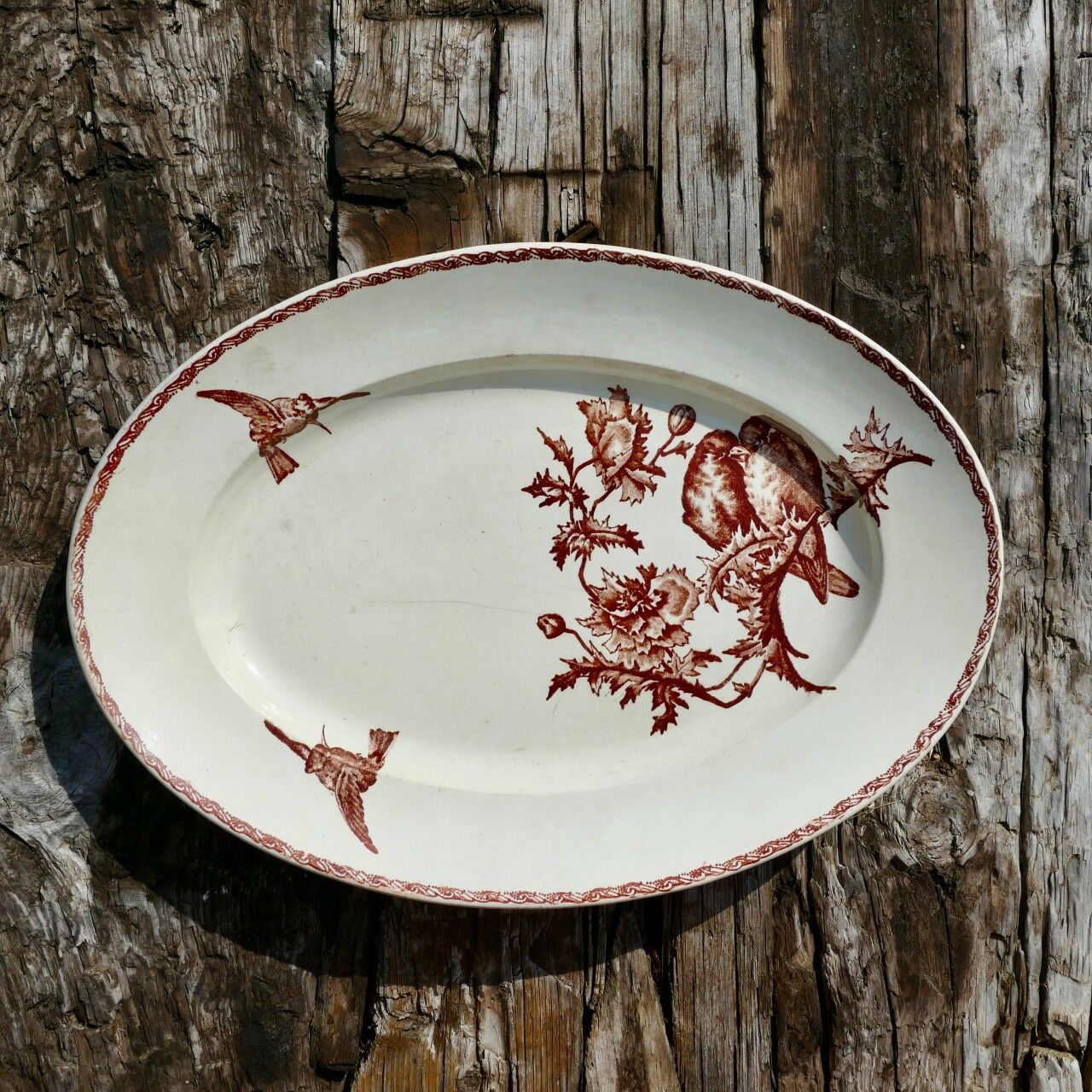 Iron earth dish