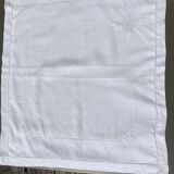 Fine linen round crocheted openwork mini day pillowcase