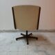 2 fauteuils de bureau vintage pivotant en bois année 70