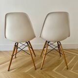 Set of chairs Eames DSW chair by Charles and Ray Eames