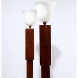 Pair of large floor lamps - Art Deco period