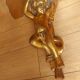 Shelf , Wall console gilded cherub