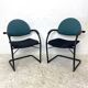 Paire de chaises modele onda édition vitra design mario bellini