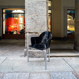 Set of three postmodern armchairs Italy 70