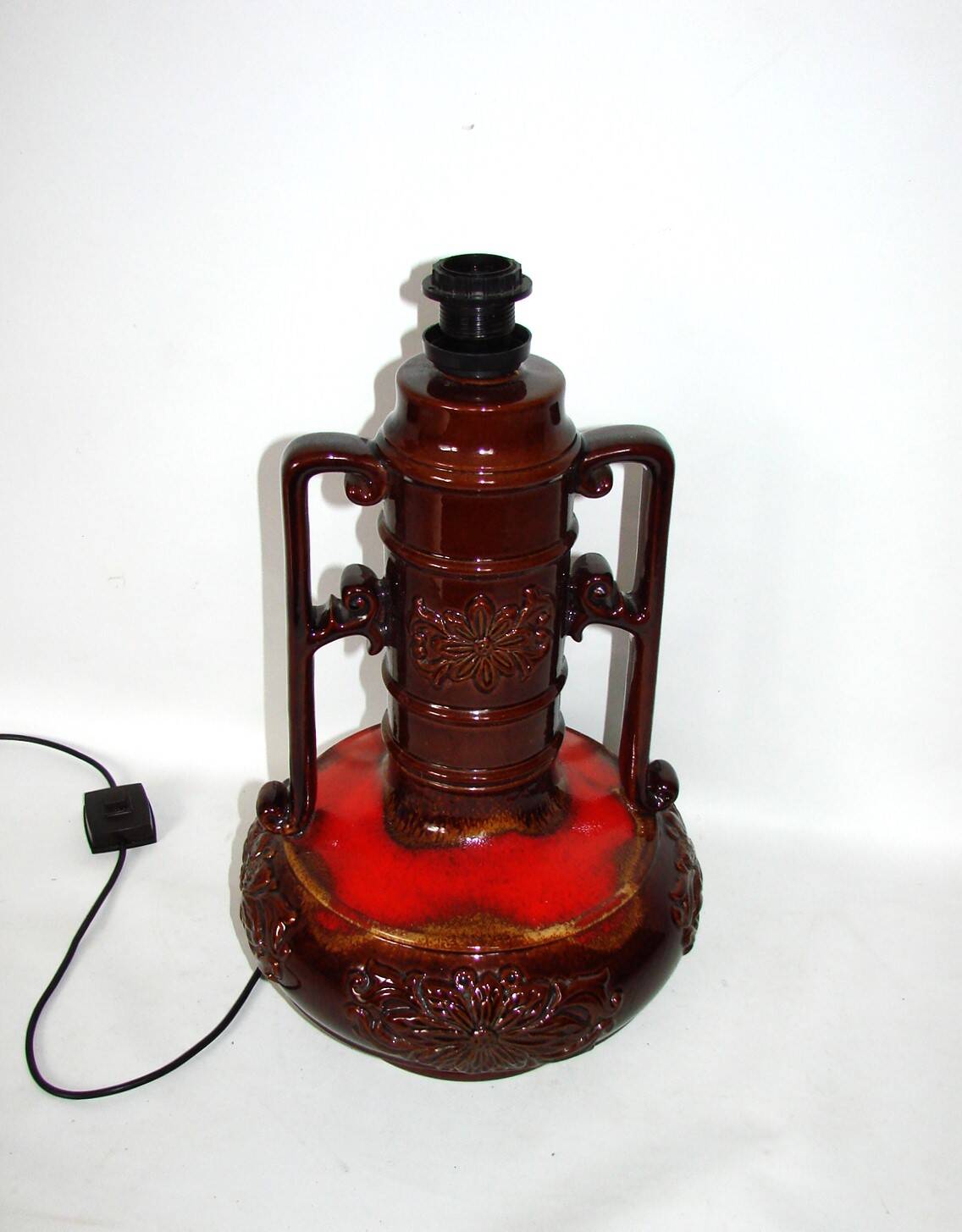 Ceramic floor lamp, 1970s.