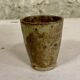 Set of 6 handcrafted stoneware cups – brown glaze