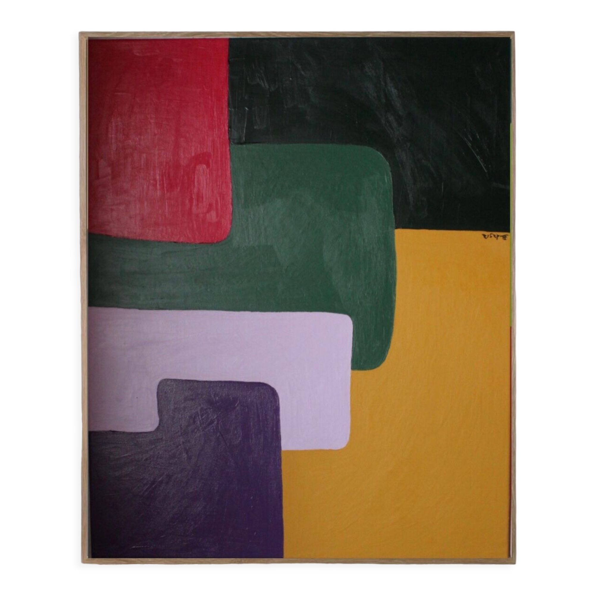 Colorful paint Petal