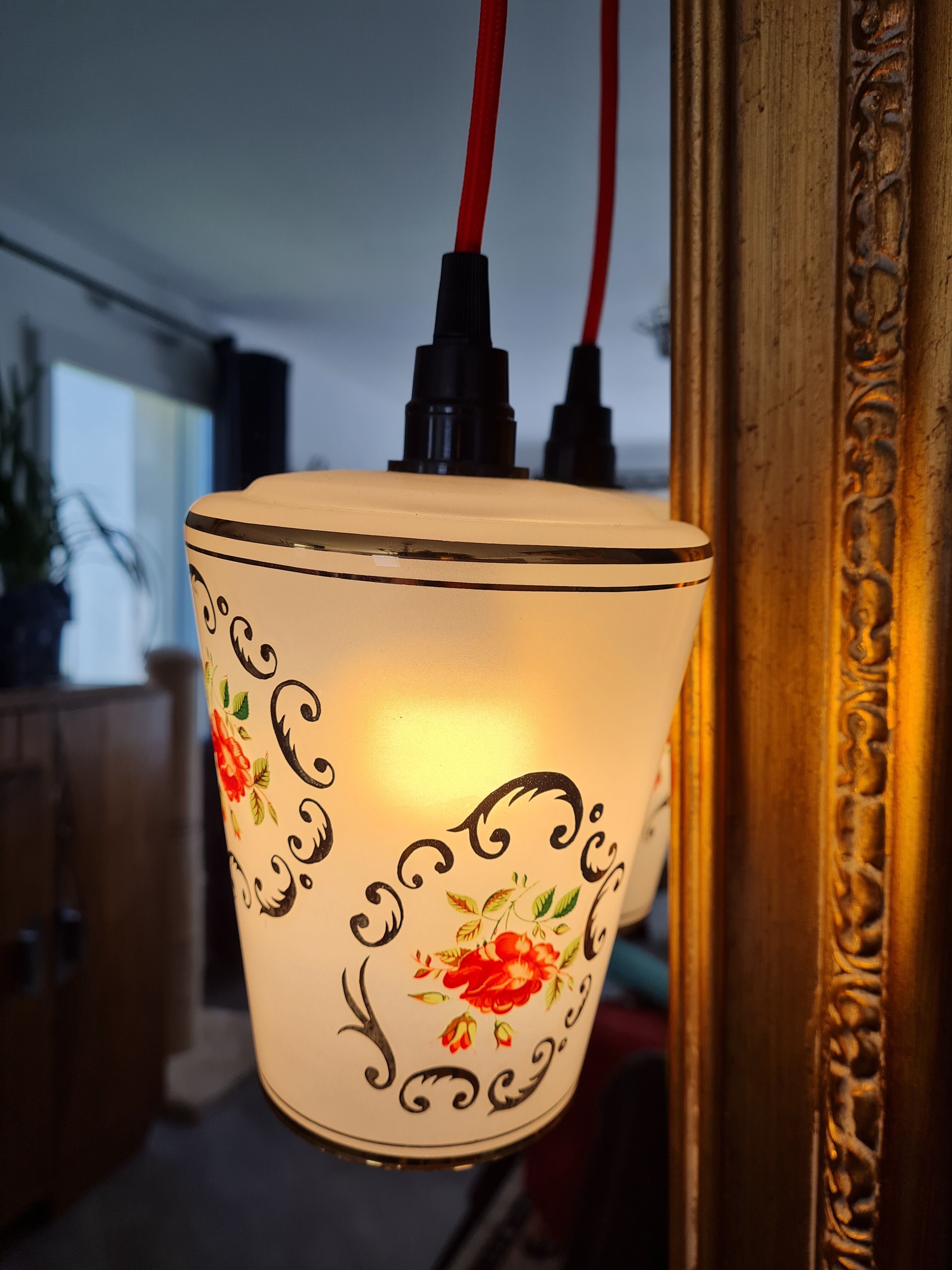 Vintage hand lamp