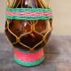 Bouteille « scoubidou » vintage