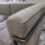 LC2 3-seater sofa by Le Corbusier, Cassina edition
