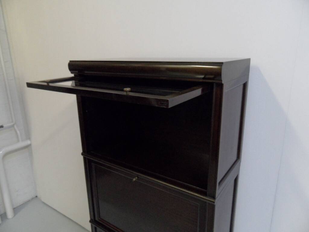 Vintage mahogany stackable bookcase 1960's