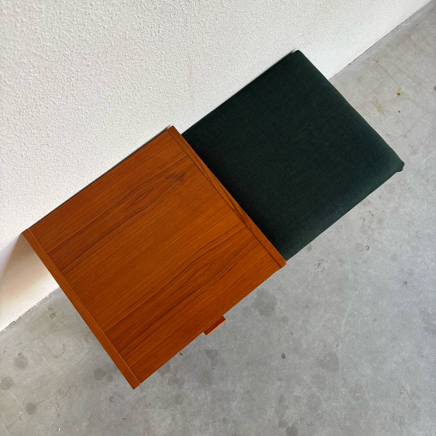 Mid century Danish  “Gossip” bench oak