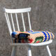 Plaid, couverture vintage au crochet
