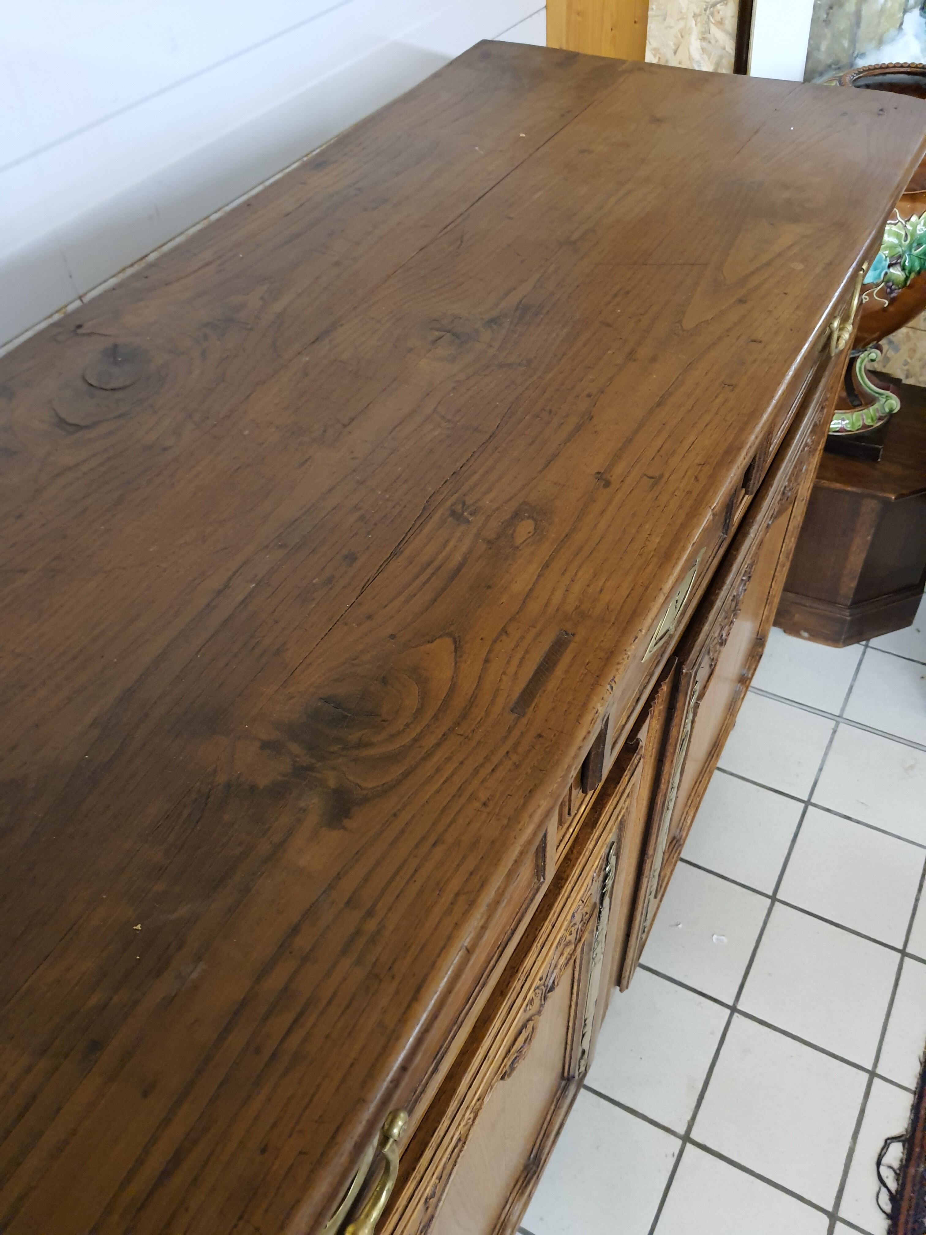 Norman low oak buffet