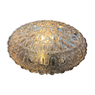 Plafonnier Limburg en verre moulé A668