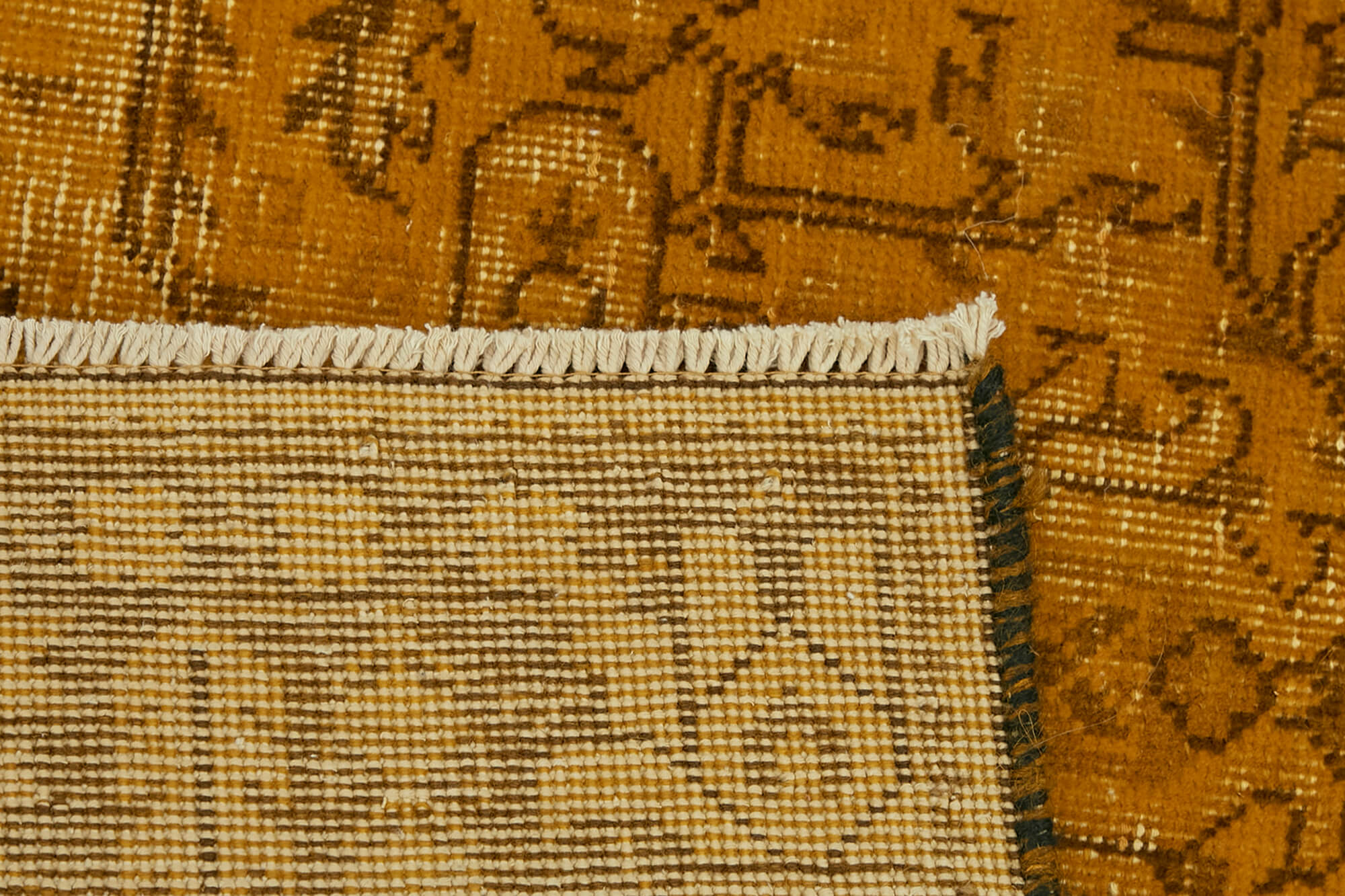 Tapis tissé à la maison années 1980, 185 cm x 270 cm