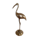 Flamant rose en laiton 30 cm