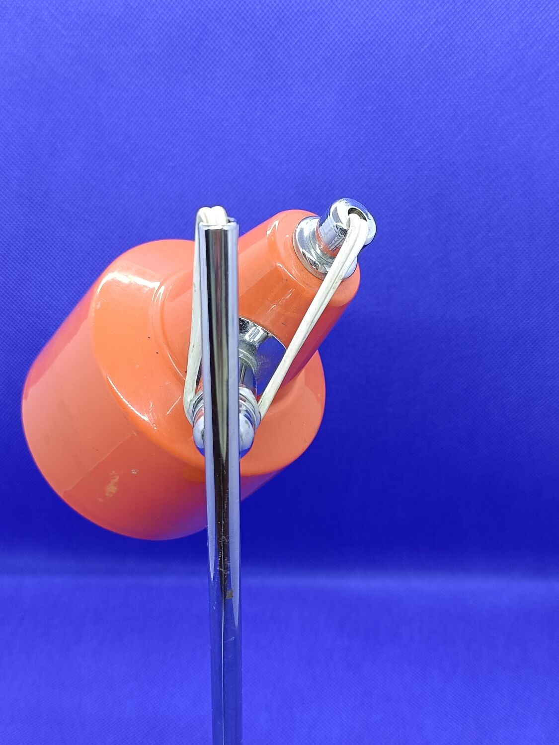 Lamp 60/70 orange, chrome