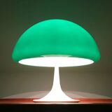 Mid-century green Italian table lamp Toledo by Luigi Massoni for Guzzini, 1960s.