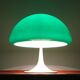 Mid-century green Italian table lamp Toledo by Luigi Massoni for Guzzini, 1960s.