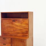 Vintage teak cabinet or secretaire by Simpla Lux