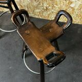 4x 50s 60s Bar Stools Barstools Attributed to Carl Malmsten Sweden Design