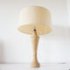 Vintage stone lamp reconstituted 1970