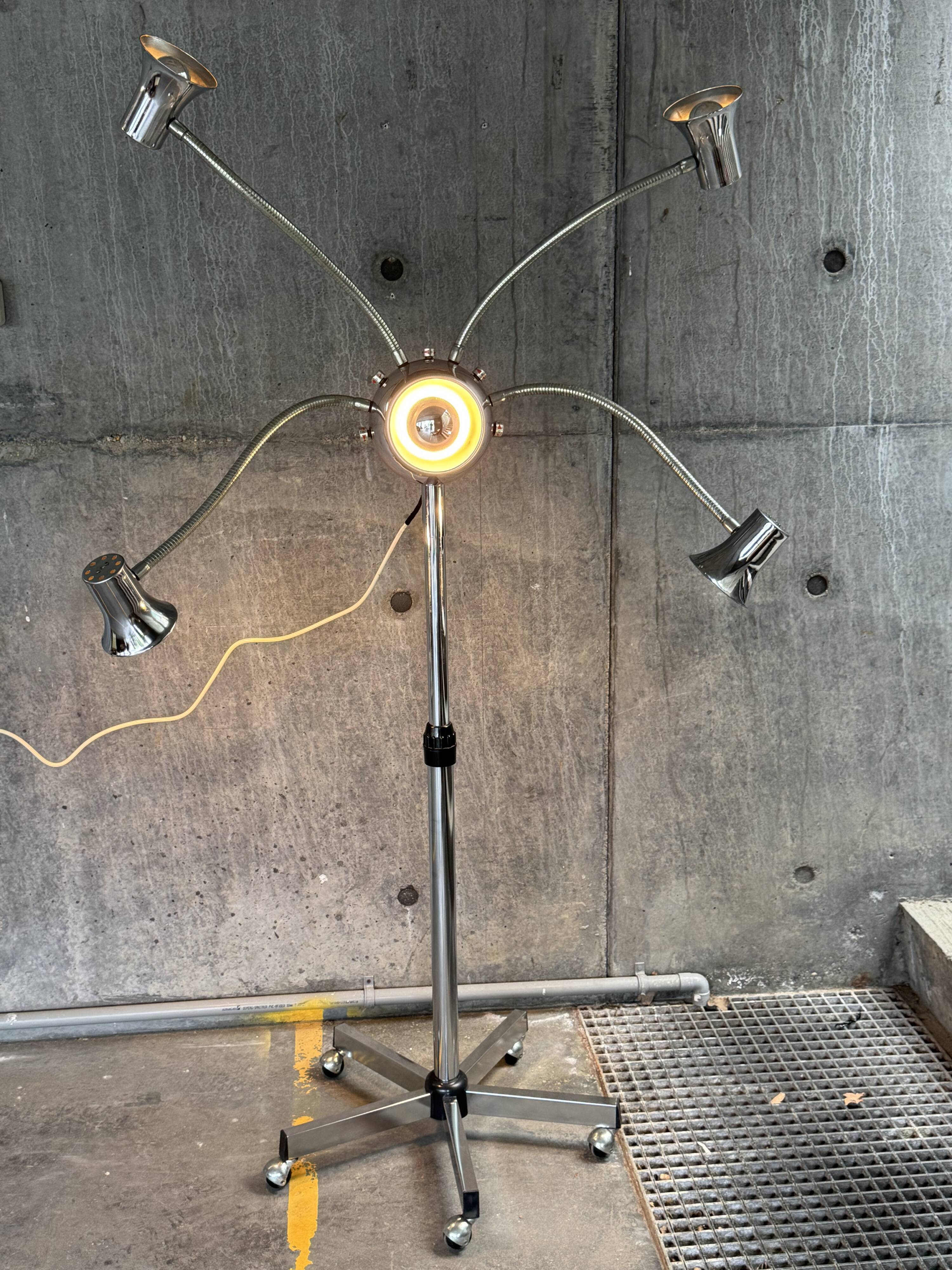 MCM Adjustable Octopus Floor Lamp