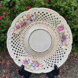 Meissen porcelain openwork plate