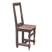 French provincial oak chair, Lorraine – late 17th/early 18th c. (no. 2)