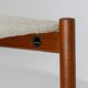 Tabouret de Hugo Frandsen pour Spøttrup (Danemark, années 1960).