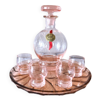 Crystal liquor service hartzvillier handmade france