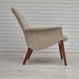1960s, Danish design by Alf Svensson for Fritz Hansen, reupholstered easy chair model 4331.