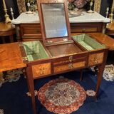 18th-century hairdresser with Louis XVI marquetry decoration.