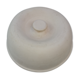 Dish with terracotta bell