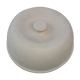 Plat avec cloche en terre cuite
