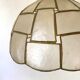 Vintage day abat to hang in mother-of-pearl and brass