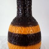 Vintage floor vase Alger decor Bay manufacture, Germany 1960