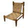 Rope and beech armchair
