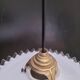 Opaline glass pendant light