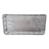 Fish pattern butter dish 1970 (17.5x8.5cm) A1
