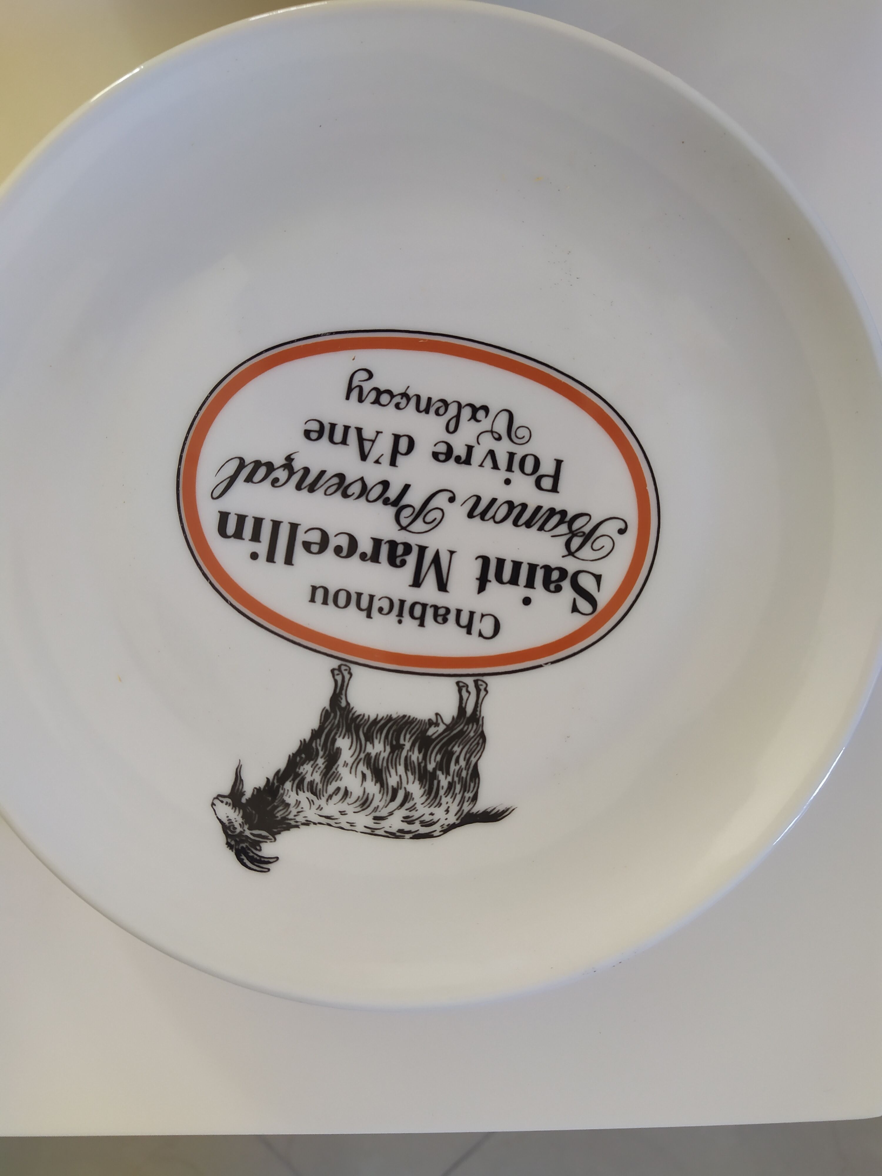 Assiettes à fromage Auteuil