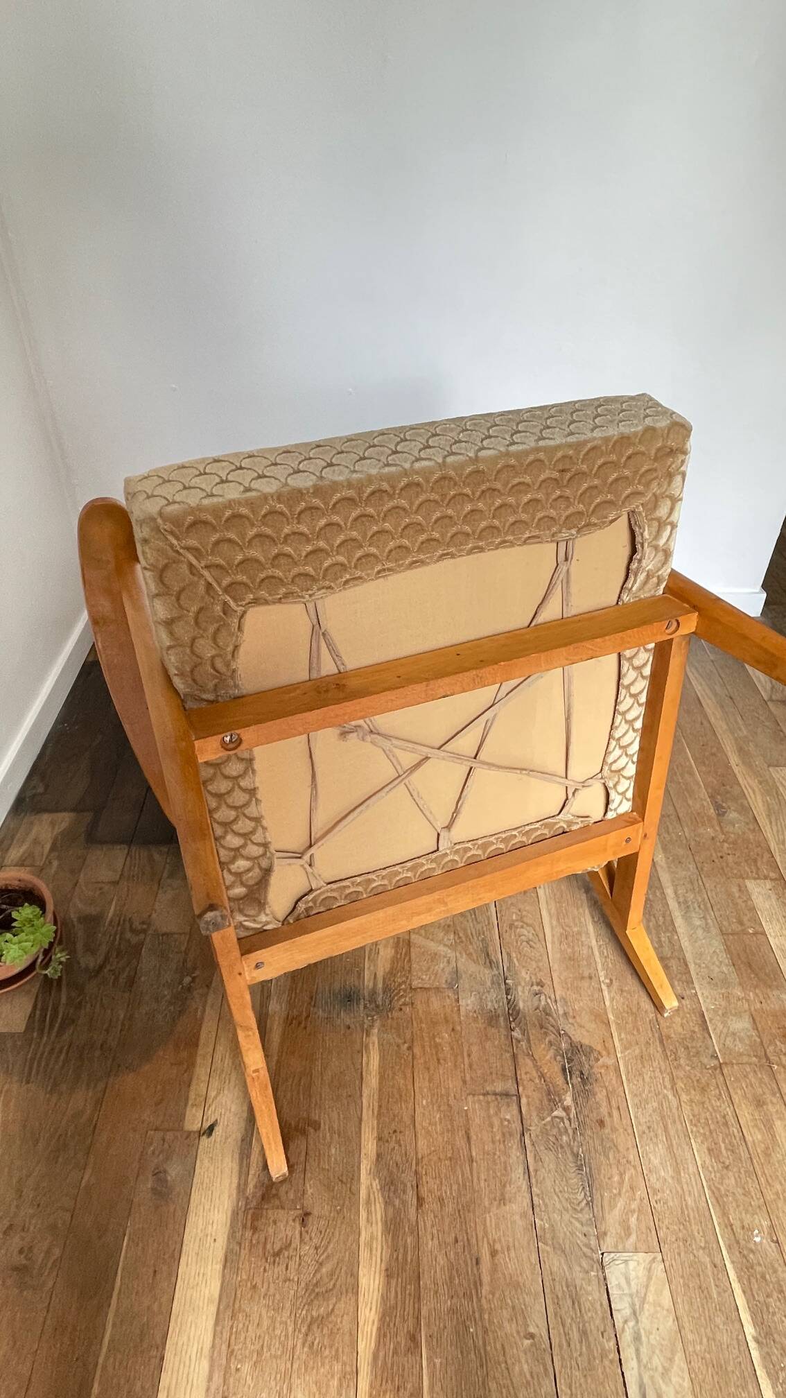 paire FAUTEUILS MANUCERE France Vintage