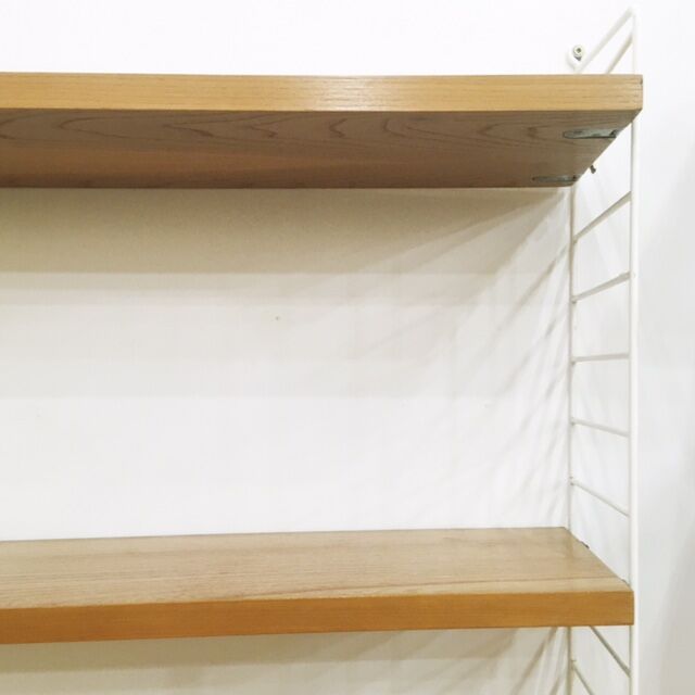 The Ladder Shelf wall unit, designed by  Kajsa & Nils Strinning for String, 1960s