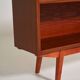 Scandinavian mahogany bookcase, 1960s