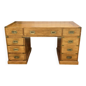 Bureau plat de style - blond
