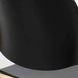 Curved wooden chair from the 1970s, Germany, black and beech.