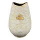 Small Bay Keramik vase with pearlescent glaze and gold trim.