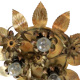 Vintage ceiling lamp ceiling lamp willy daro flower flower lamp