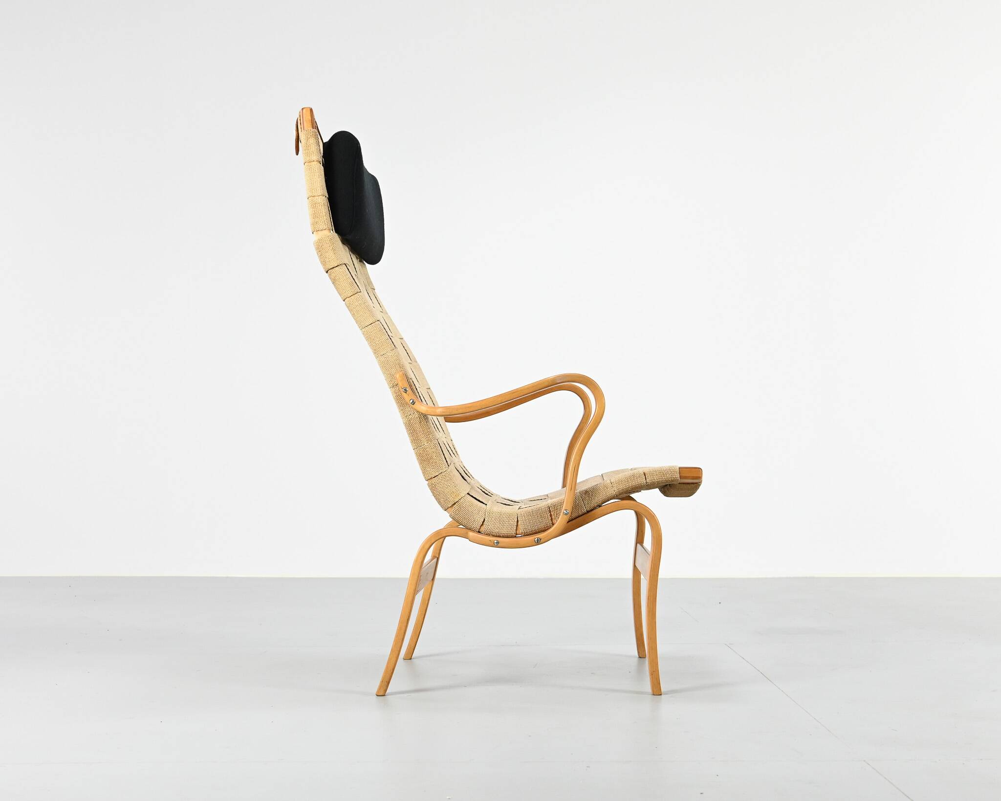"Eva" armchair by Bruno Mathsson for Karl Mathsson, Denmark 1976